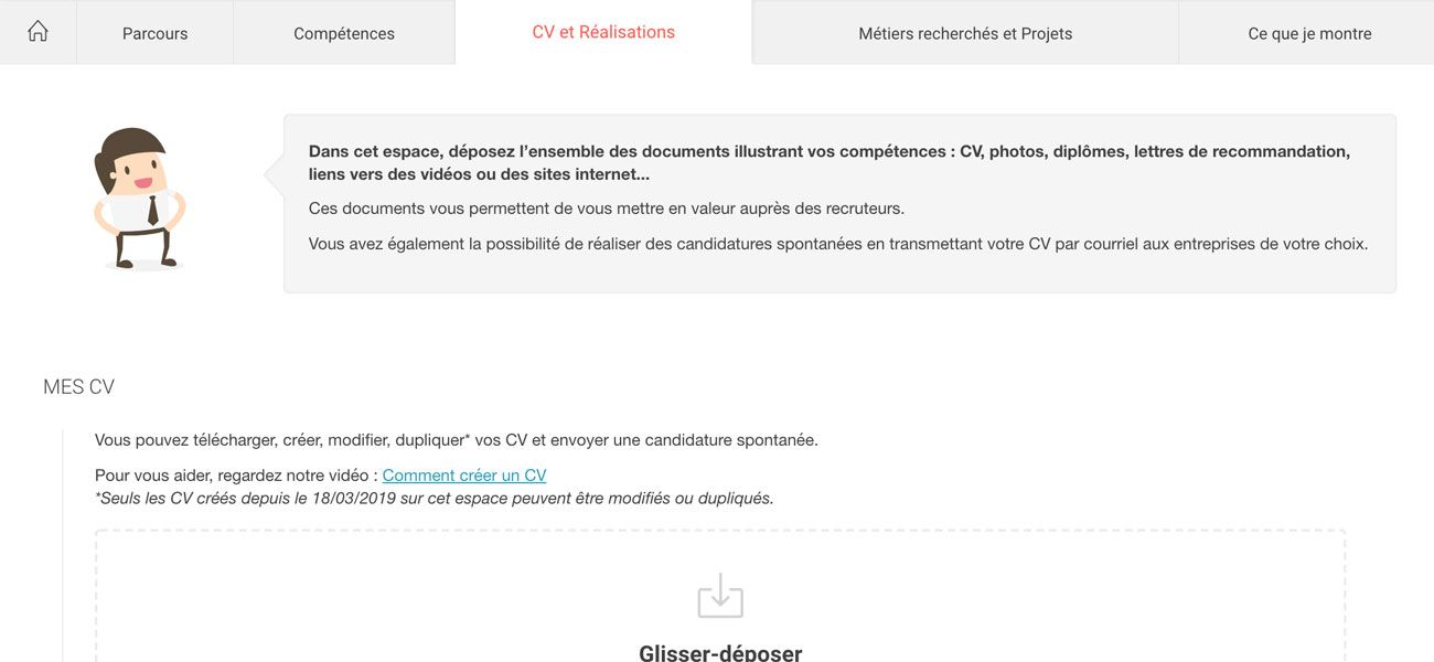 Créer un CV Pole Emploi