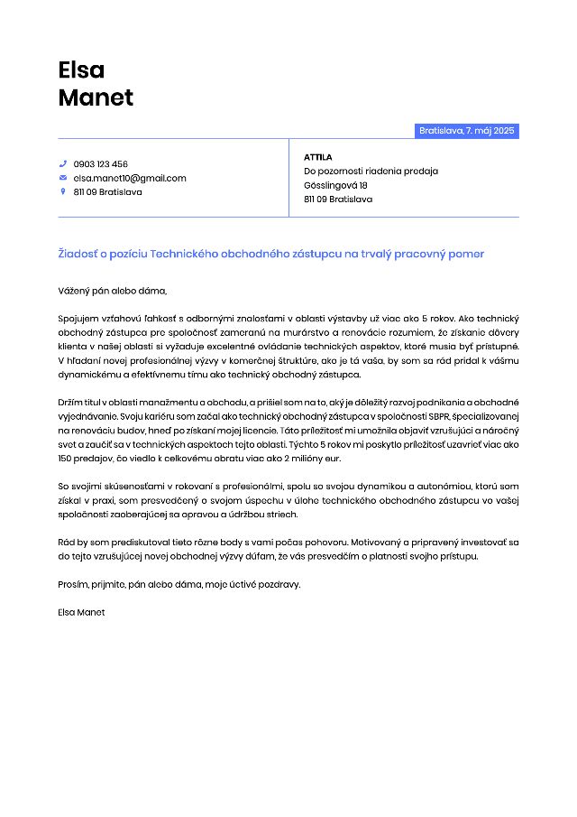Altair CV template