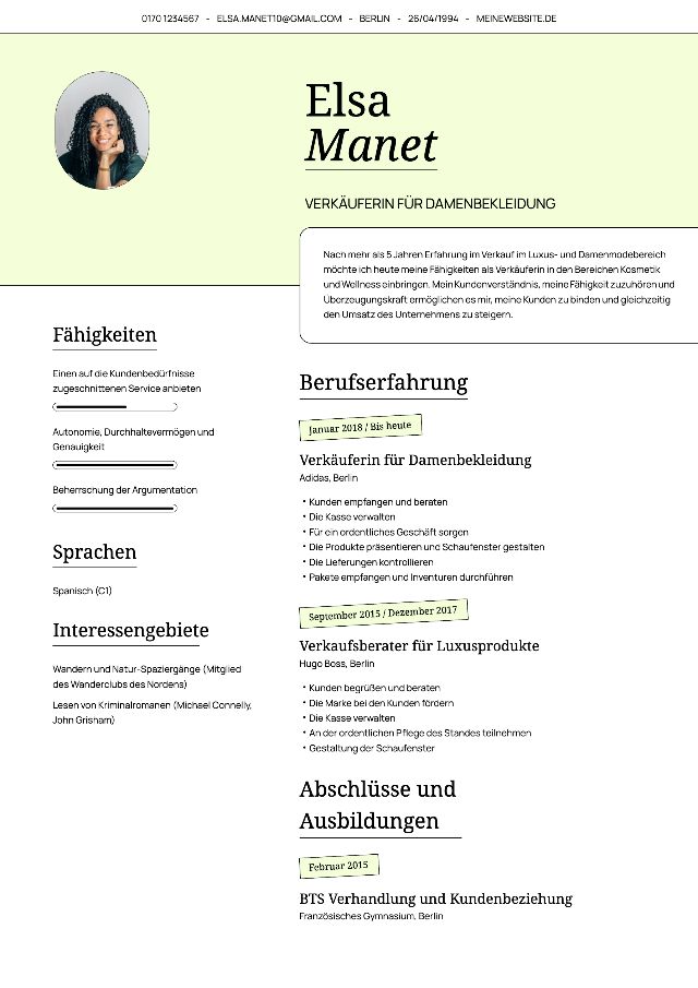 CV