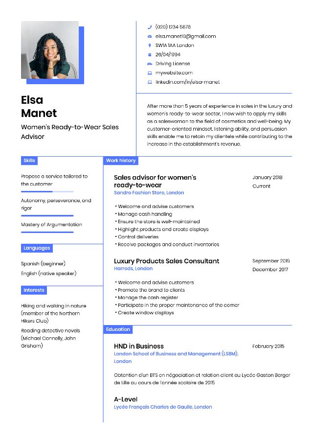 CV