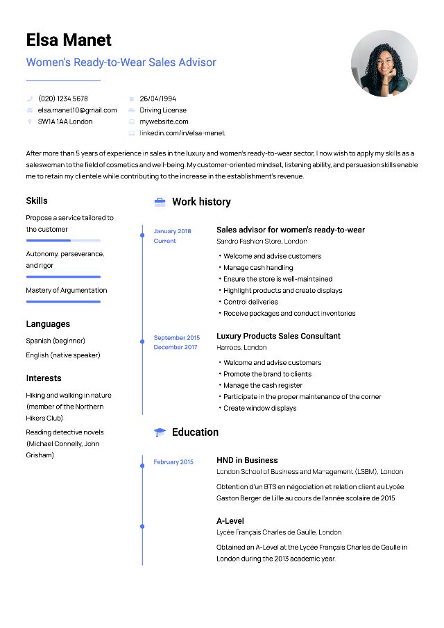 CV