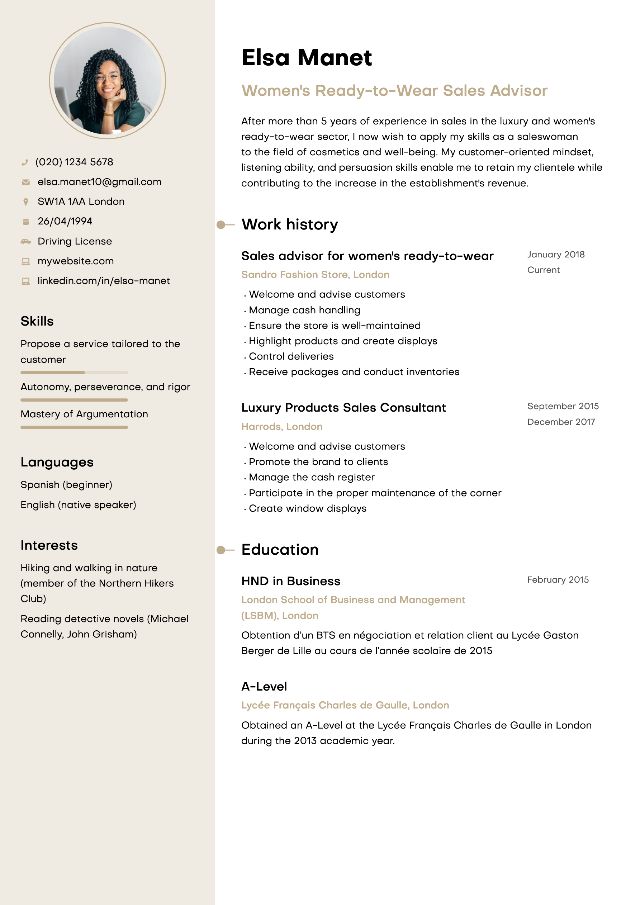 CV