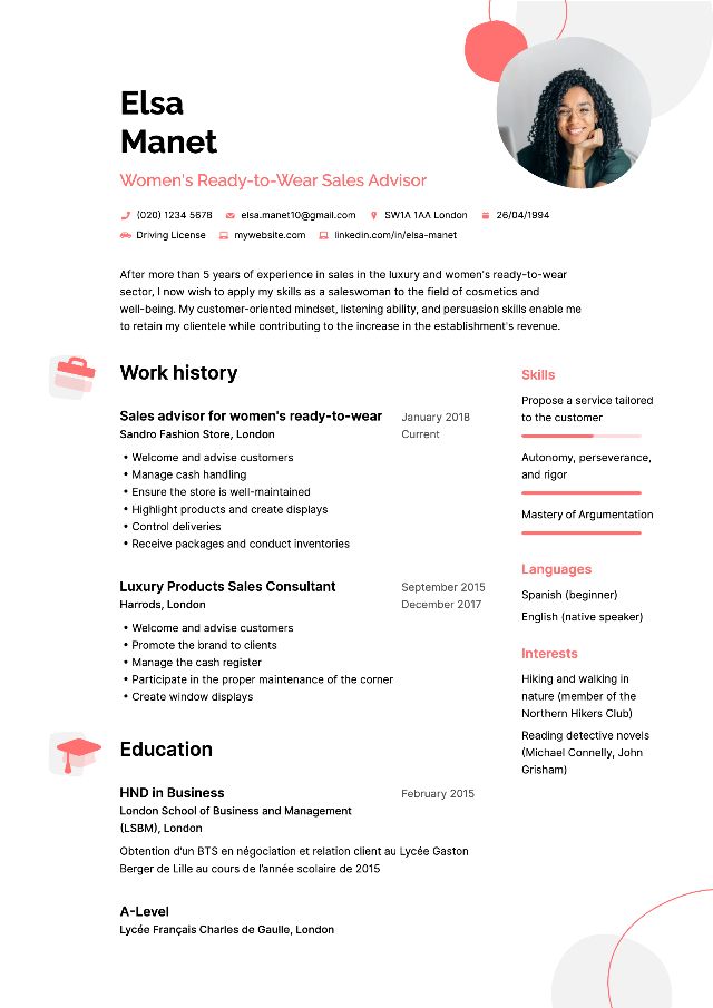 CV