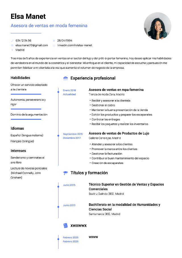 CV