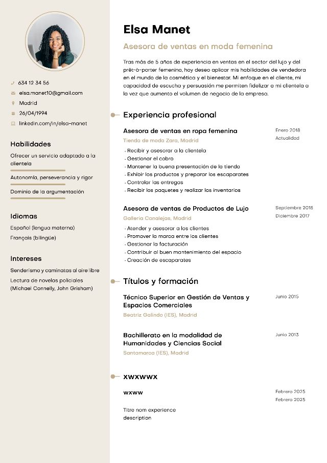 CV