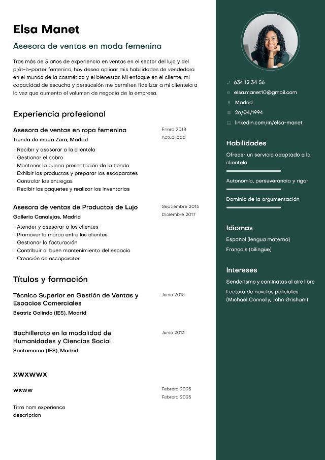CV
