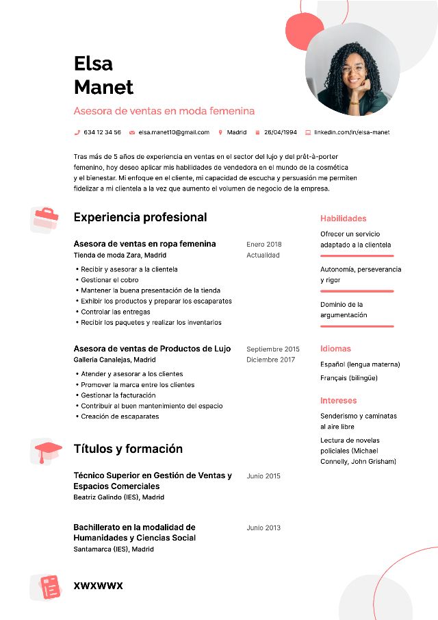 CV