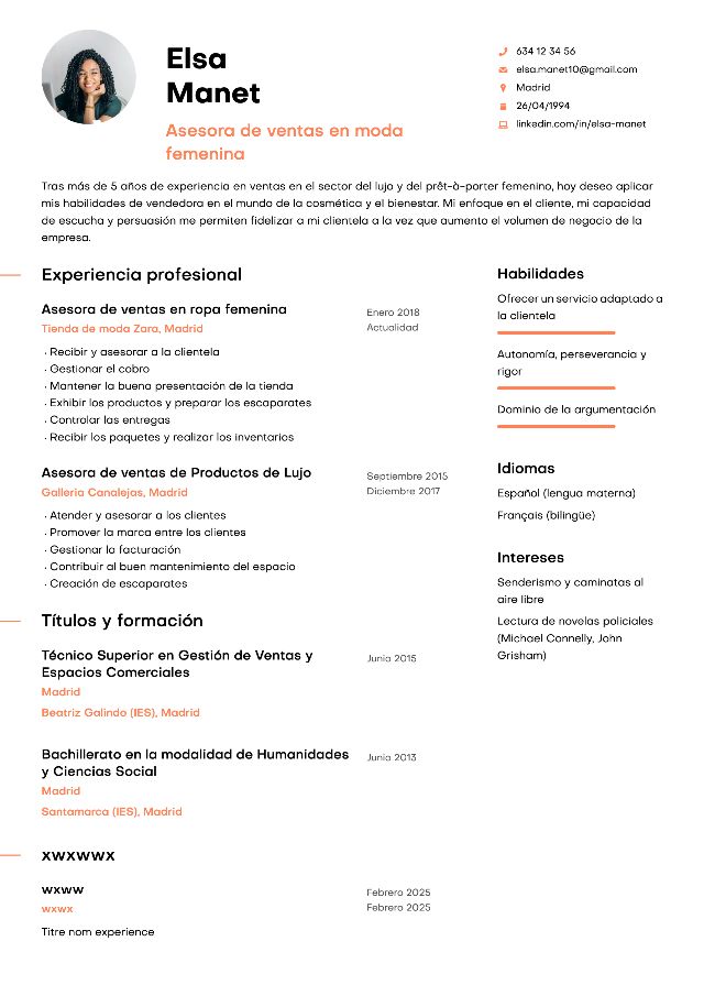 CV