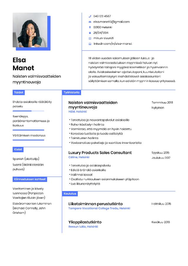 CV