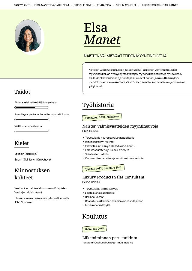 CV