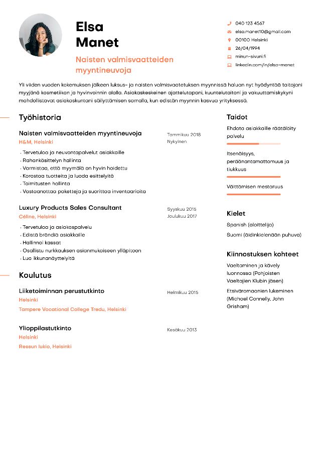 CV