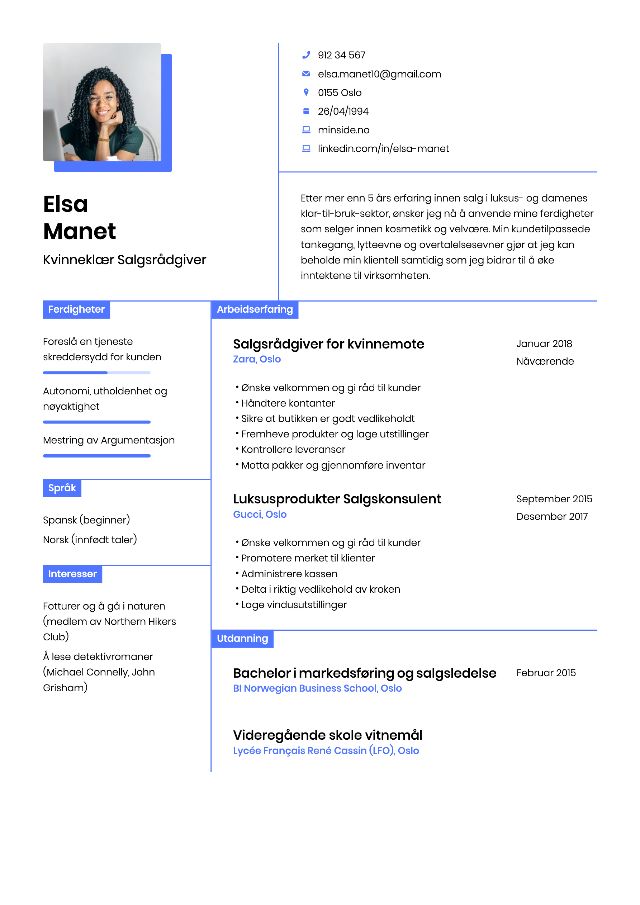 CV