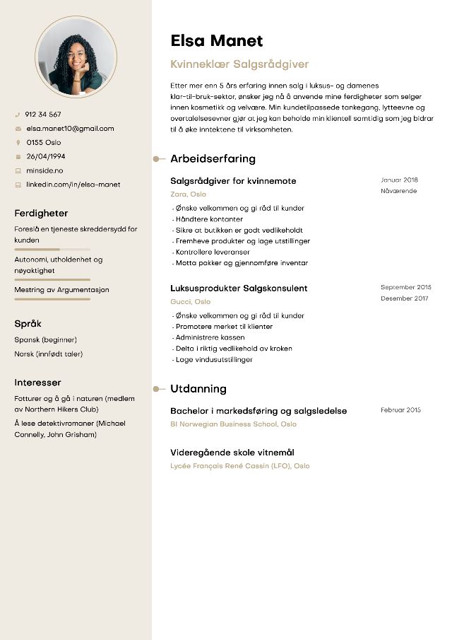 CV