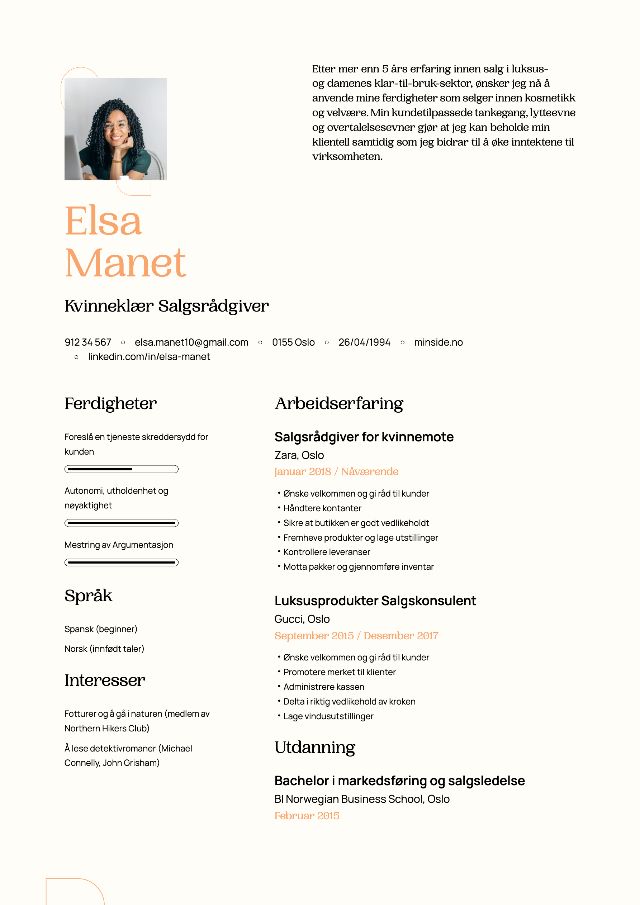 CV
