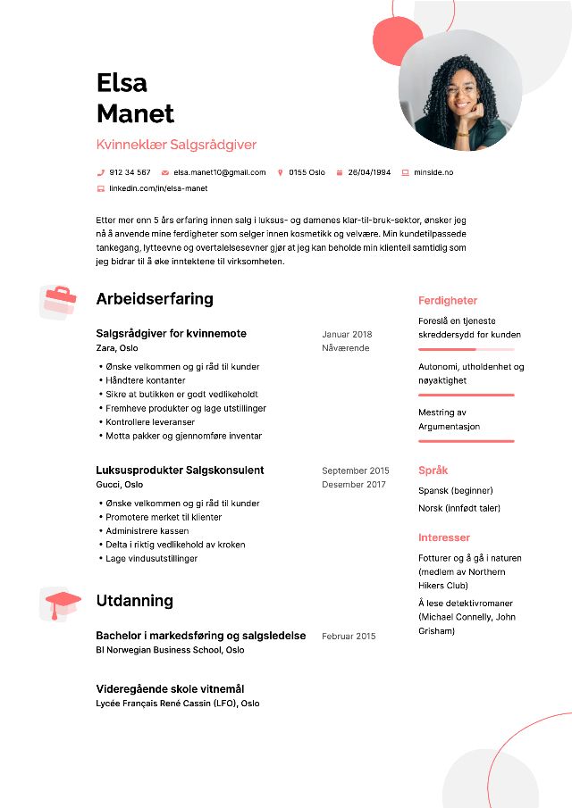 CV