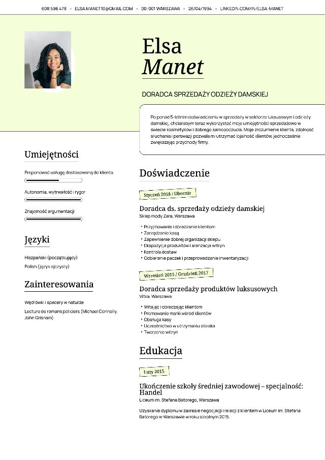 CV