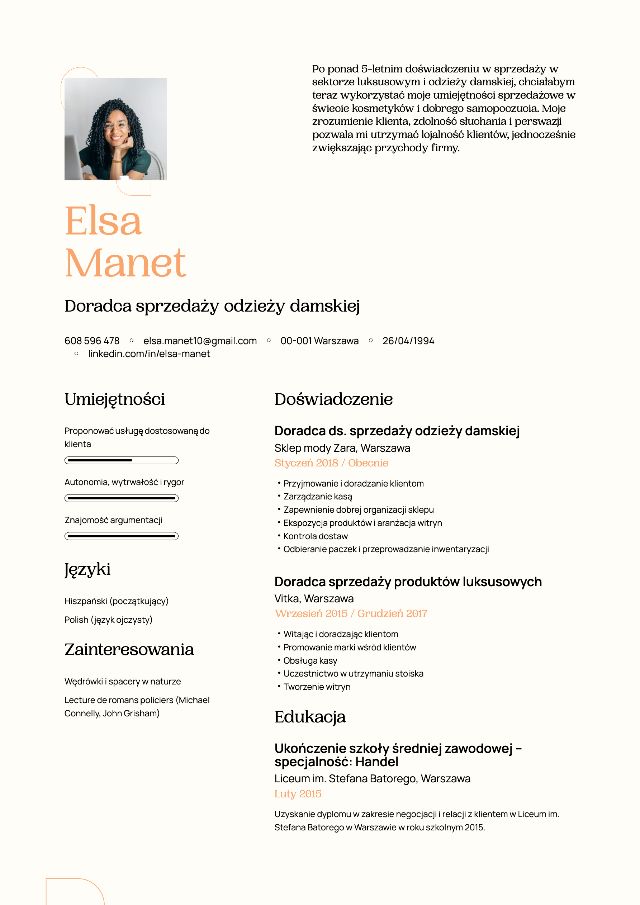 CV