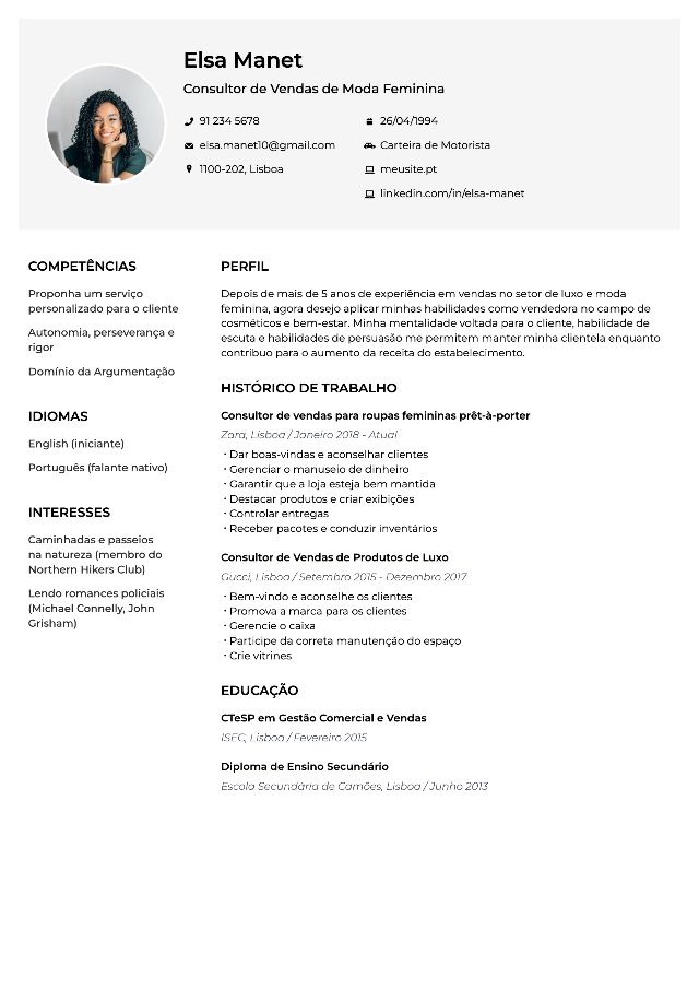 CV