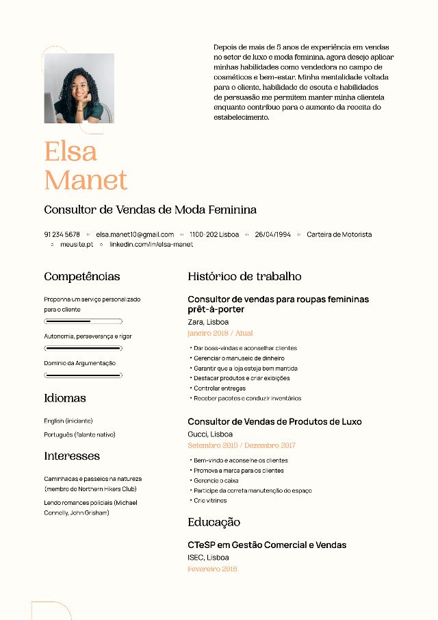 CV