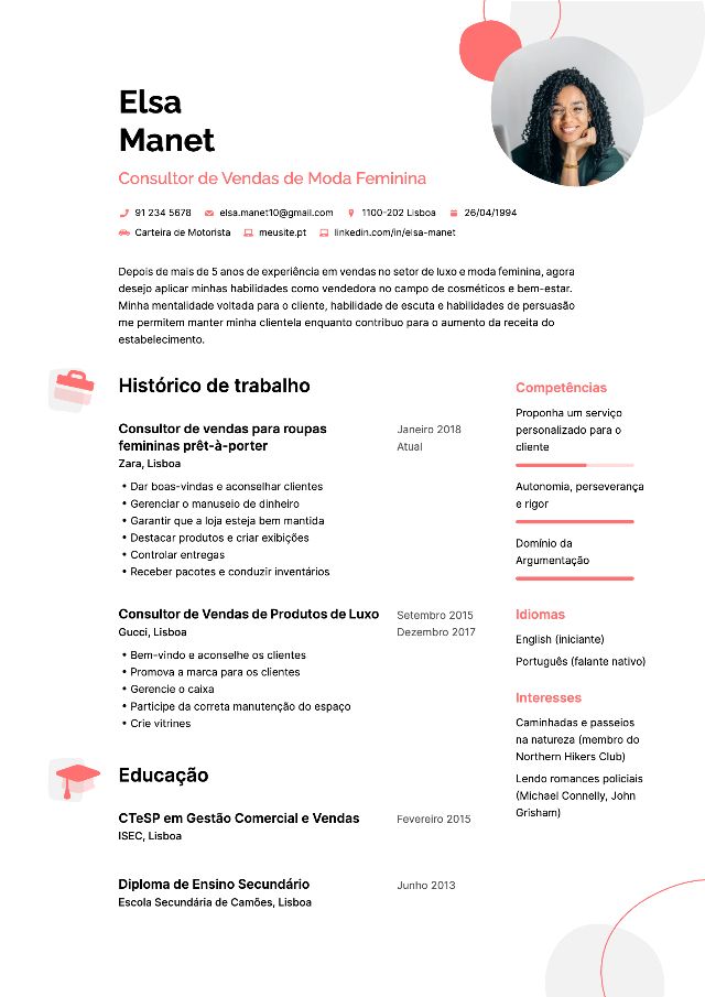 CV