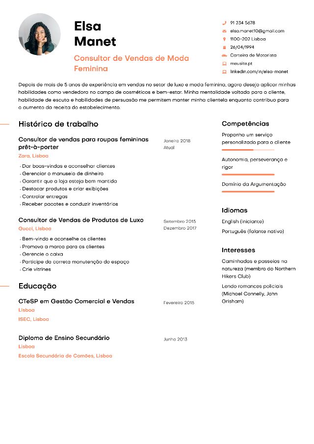 CV