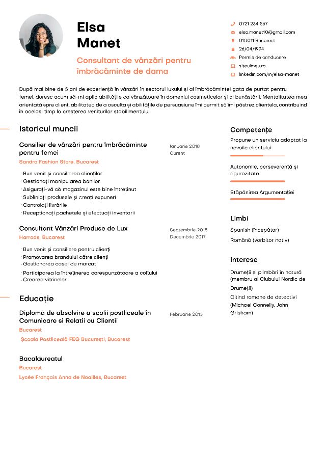 CV