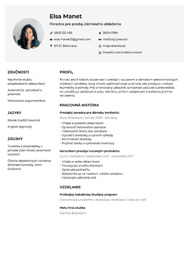 CV