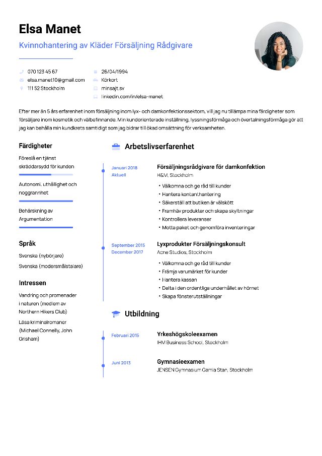 CV