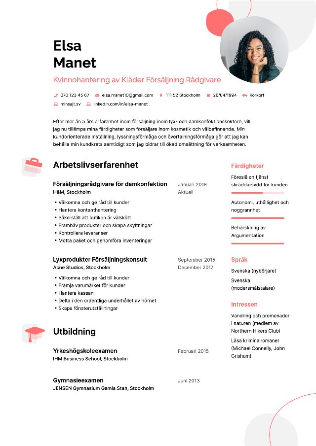 CV